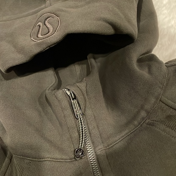 NWT Lululemon Scuba Oversized Full Zip Hoodie XS/S Carob Brown COBN - Picture 6 of 15